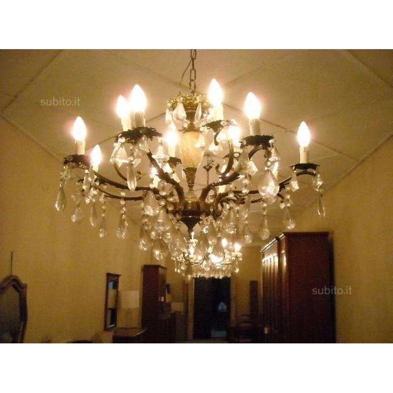 Lampadari classicia candelabro in vetro