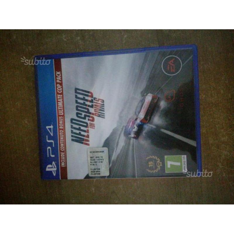 Need for speed e fifa 16