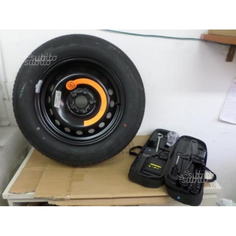 Ruota di scorta 15 pollici + set crick Fiat Tipo