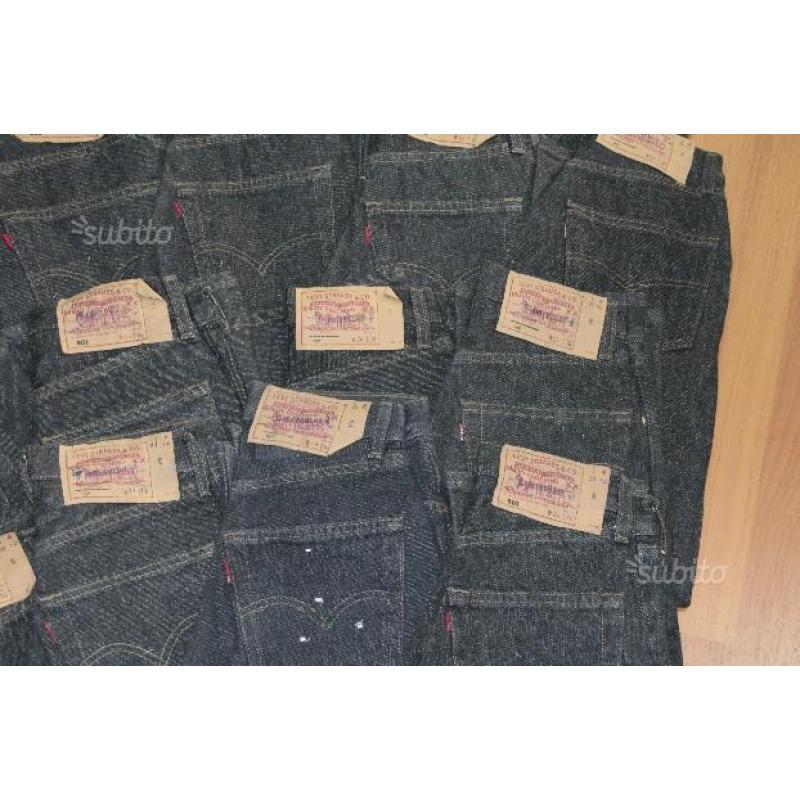 Lotto 32 jeans Levis 501 donna vintage Levi's