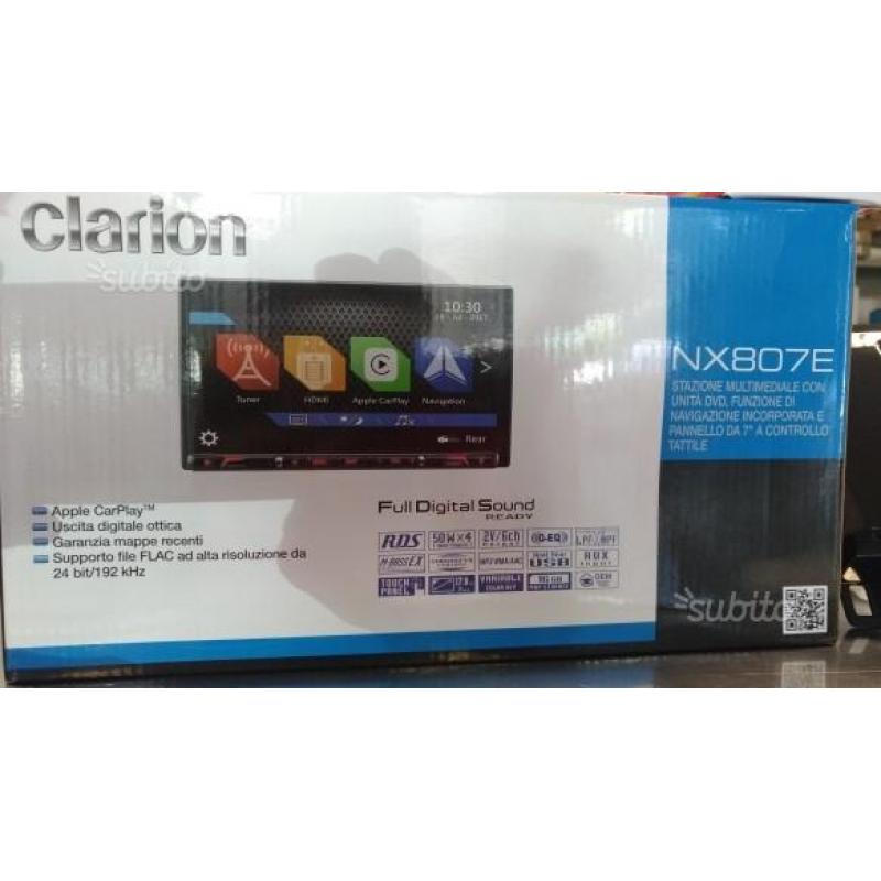 Clarion nx807e con retrocamera nissan