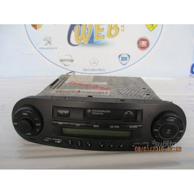 Volkswagen new beetle 1999 autoradio a cassette