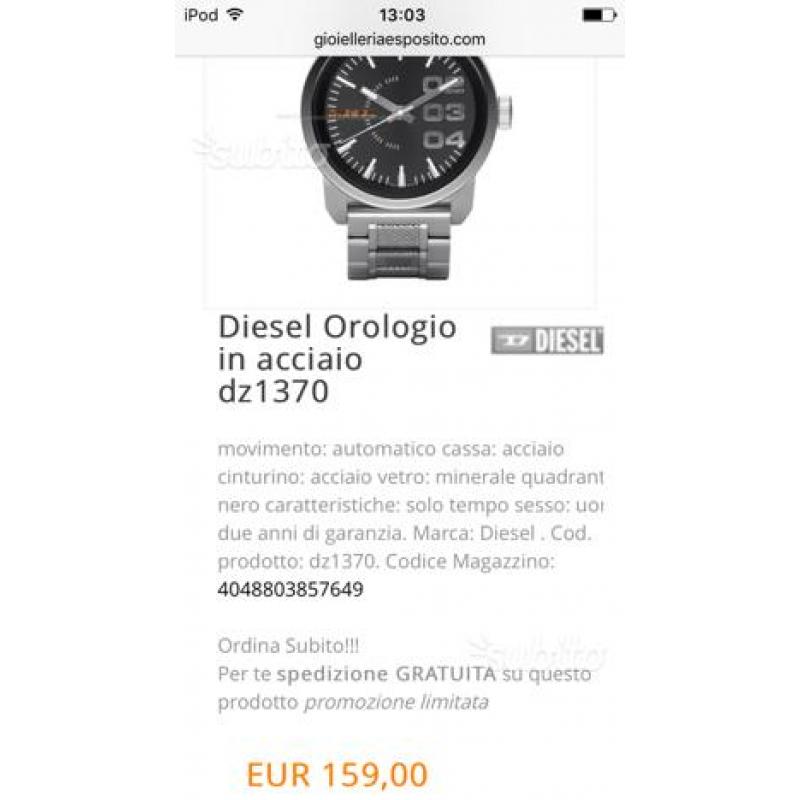 Orologio diesel