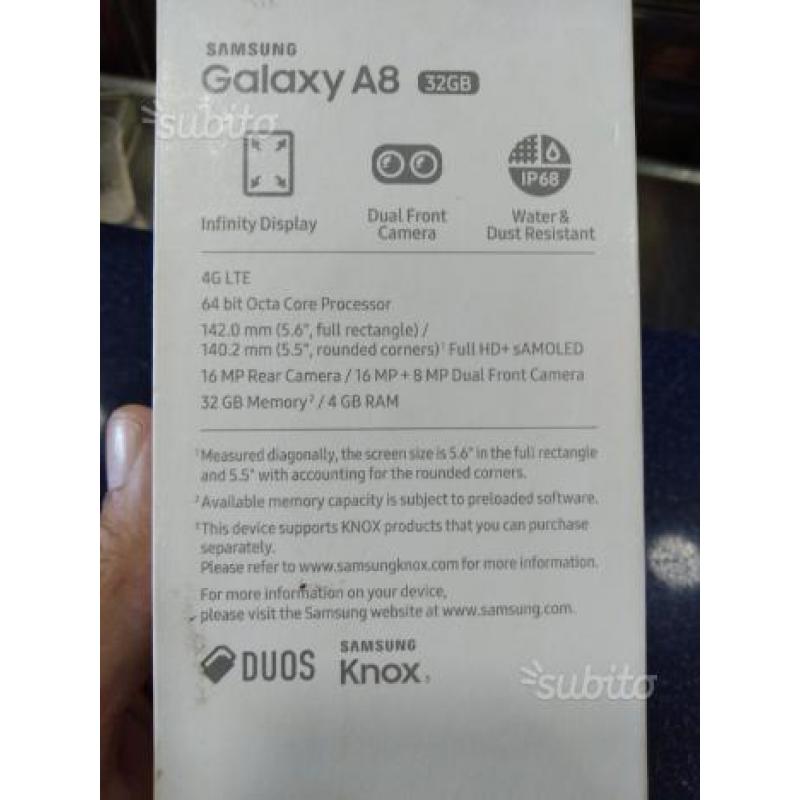 Samsung A8 gold