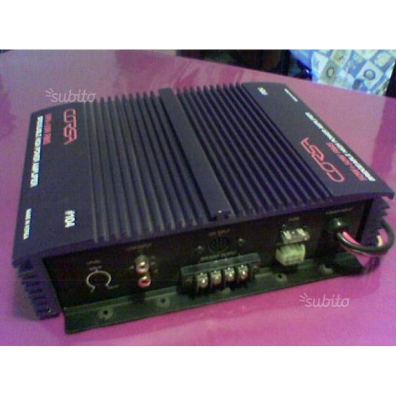 Amplificatore per autoradio 50+50 watt rms